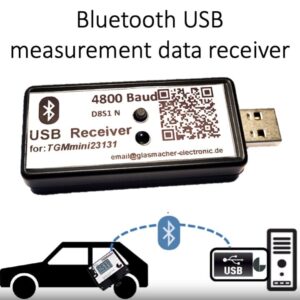Bluetooth USB measurement data receiver