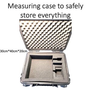 Measuring case for storage