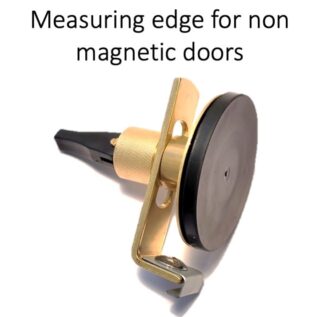 Measuring edge for non magnetic doors
